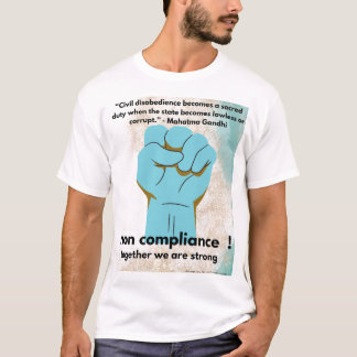 protest T-shirt against WEF agenda
