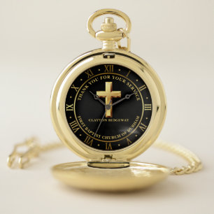 Protestant Church Cross Award Watch Personalized