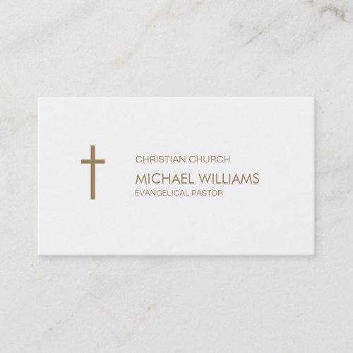 Protestant target cures catholic shepherd religion business card