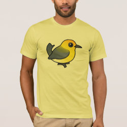 Prothonotary Warbler Men's Basic American Apparel T-Shirt