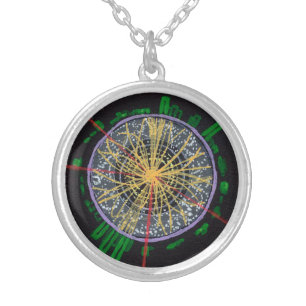 Proton Collisions at the LHC necklace