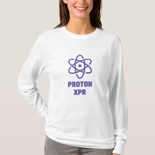 Proton XPR logo Proton Crypto logo XPR T_Shirt