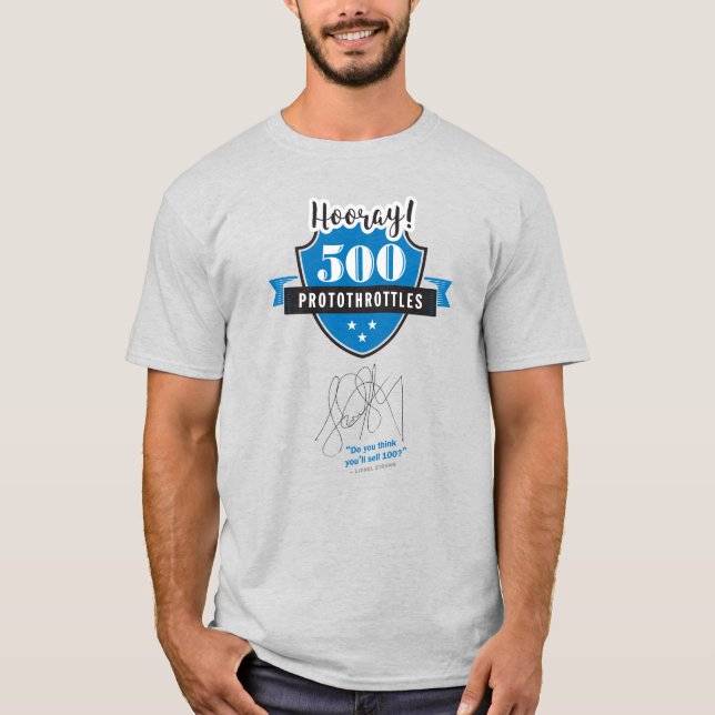 ProtoThrottle 500 T-Shirt (Front)