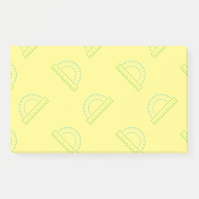 Protractor Math Pattern Notes (Front)