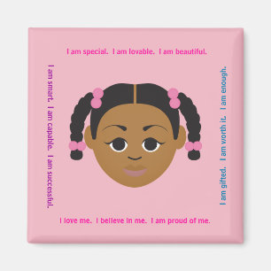 #Proud2BNaturalMe #Affirmations Locker Magnet