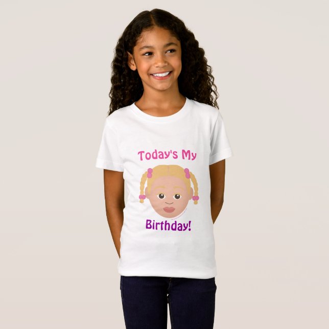 #Proud2BNaturalMe #Birthday T-Shirt (Front Full)