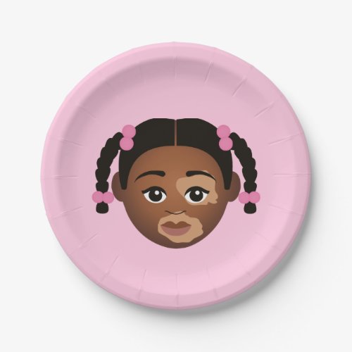 Proud2BNaturalMe Choose_My_Complexion Birthday Paper Plates