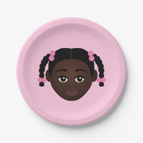 Proud2BNaturalMe Choose_My_Complexion Birthday Paper Plates