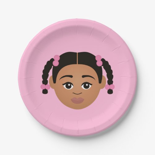 Proud2BNaturalMe Choose_My_Complexion Birthday Paper Plates