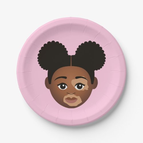 Proud2BNaturalMe Choose_My_Complexion Birthday Paper Plates