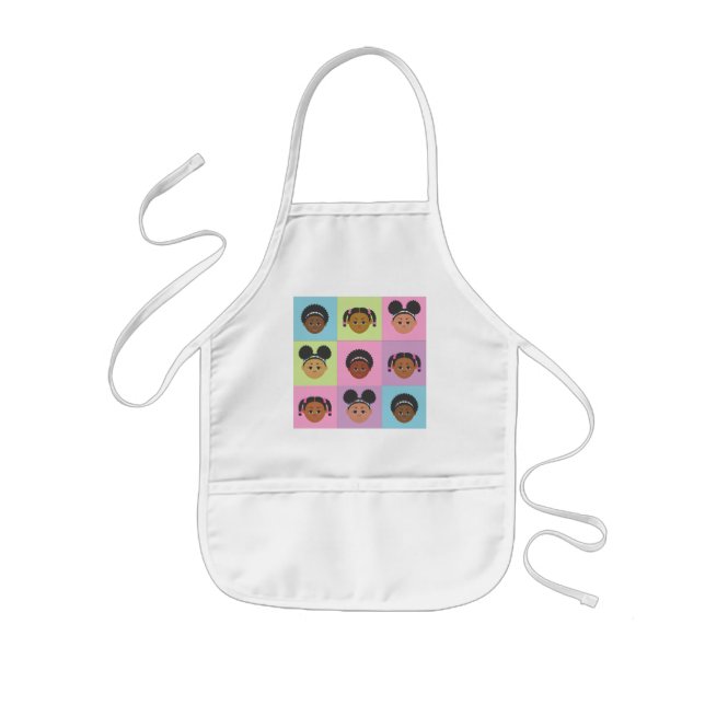 #Proud2BNaturalMe Craft Kids' Apron (Front)