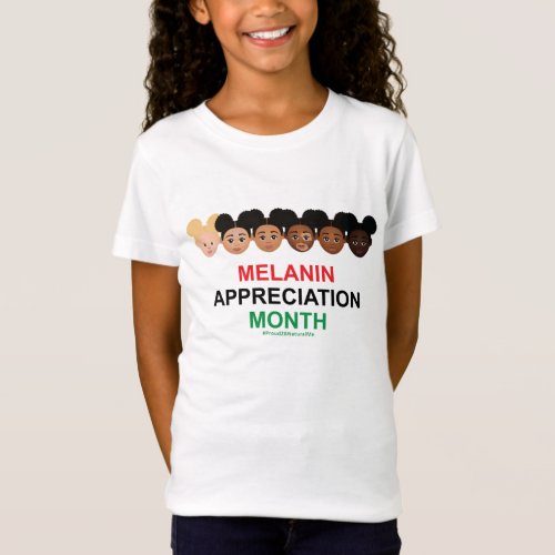 Proud2BNaturalMe Melanin Appreciation T_Shirt