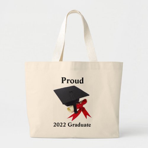 PROUD 2022  GRADUATE tote bag