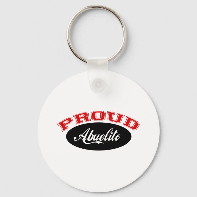 Proud Abuelito Keychain (Front)