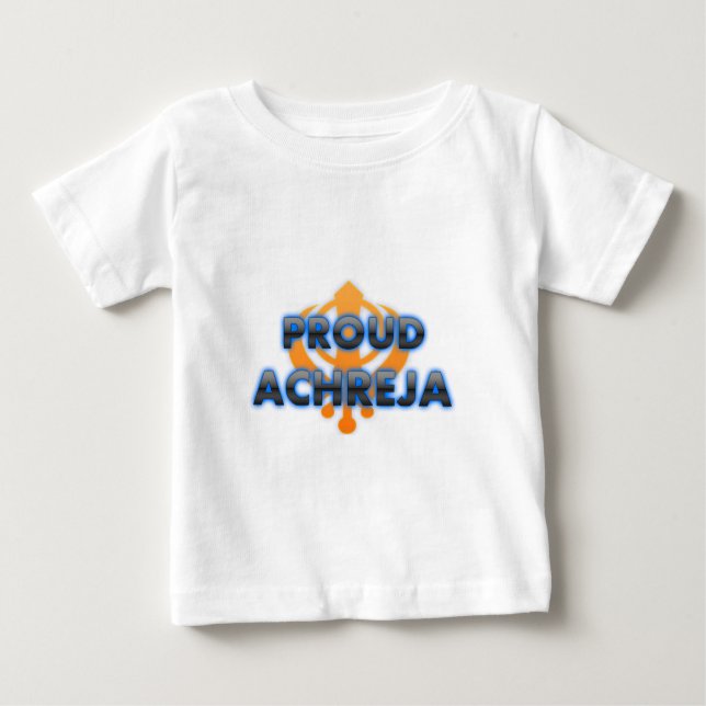 Proud Achreja, Achreja pride Baby T-Shirt (Front)