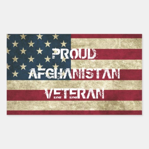 Proud Afghanistan Veteran Sticker