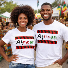 Proud African Colorful T-Shirt