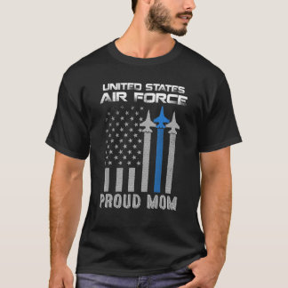 Proud Air Force Mom Veteran Day US Air Force Proud T-Shirt