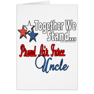 Proud Air Force Uncle Cards