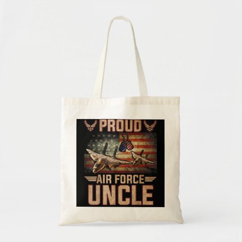 Proud Air Force Uncle  Veterans Day  Tote Bag