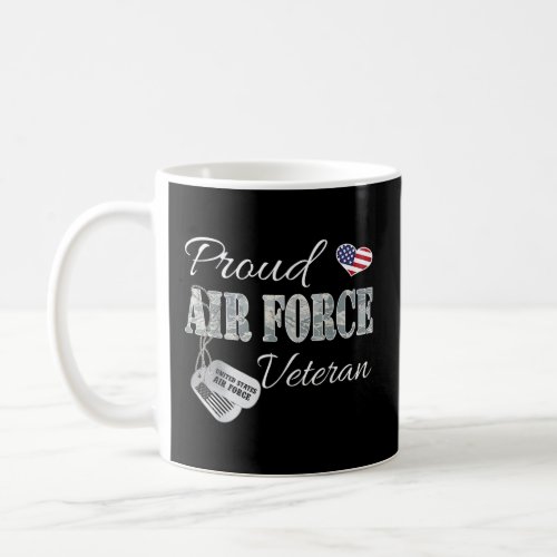 Proud Air Force Veteran Veterans Day  Coffee Mug