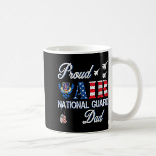 Proud Air National Guard Dad Air Force Veterans Da Coffee Mug