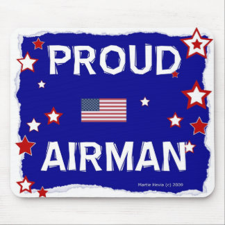 Proud Airman - In Honor - Mousepad