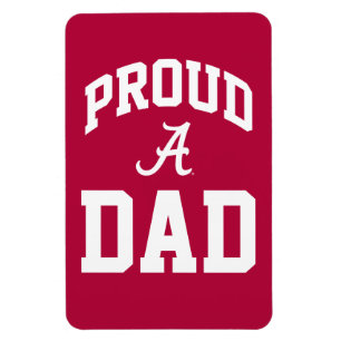 Proud Alabama Family - Dad Magnet