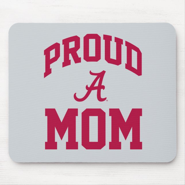 Proud Alabama Family - Mom Mouse Pad (Front)