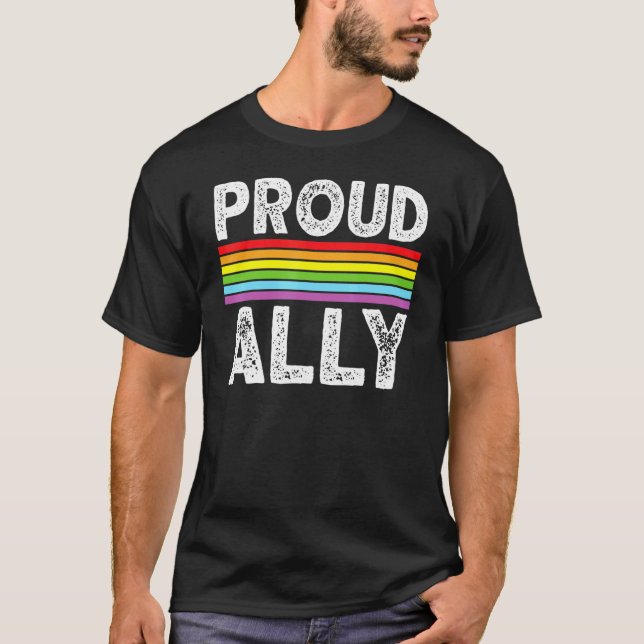 Proud Ally 2 T-Shirt (Front)