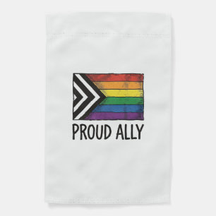 Proud Ally Pride Flag Vector T-Shirt Design_1