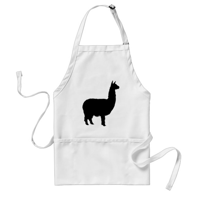 Proud Alpaca Adult Apron (Front)