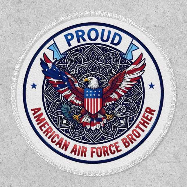 Proud American Air Force Brother Patch (Front)