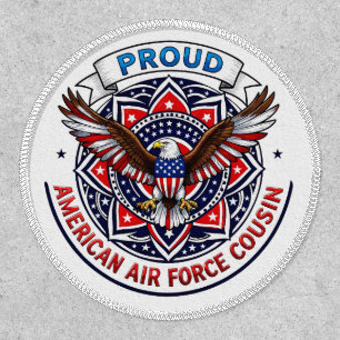 Proud American Air Force Cousin Patch