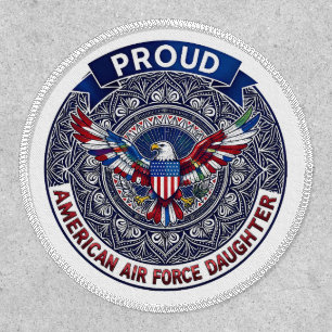 Proud American Air Force Daughter Patch