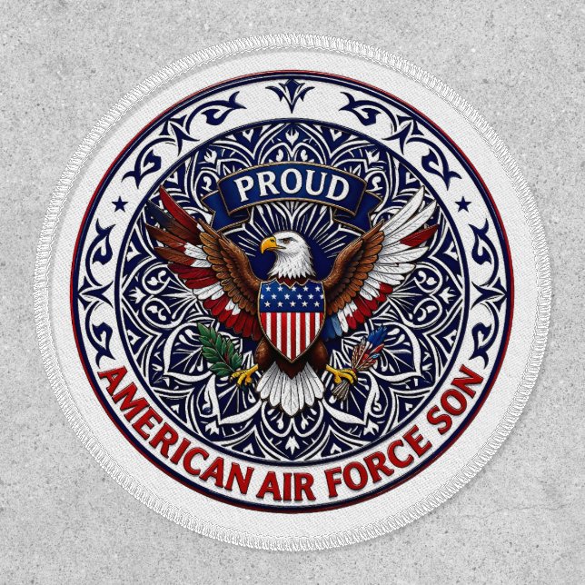 Proud American Air Force Son Patch (Front)