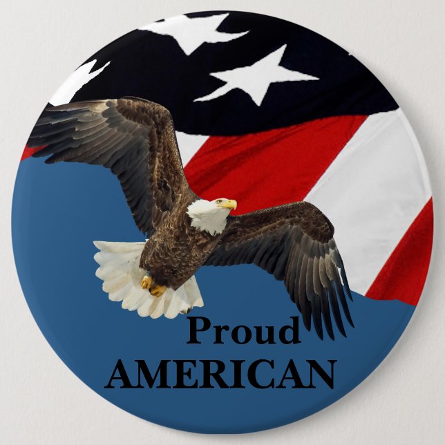 Proud American Button (Front)