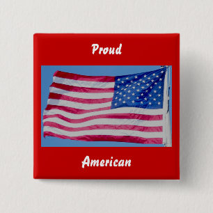 Proud American Button