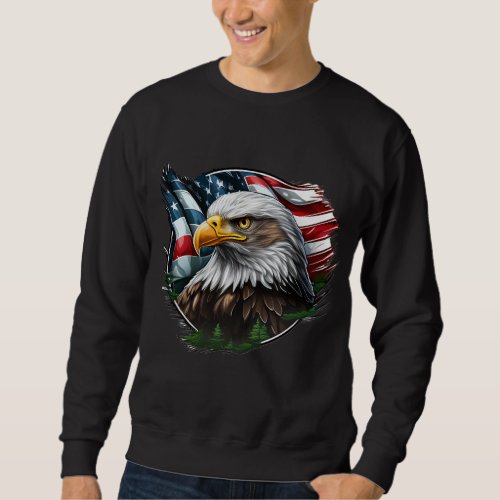 Proud American Eagle Sweatshirt