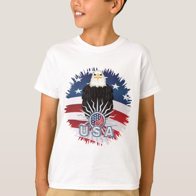 Proud American Eagle T-Shirt (Front)
