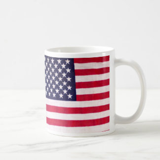Proud American flag mug customisable words