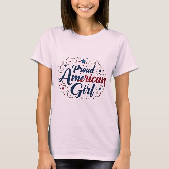 Proud American Girl Tee (Front)