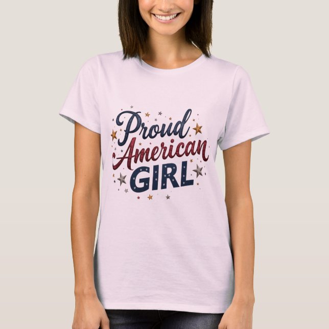 Proud American Girl Tee (Front)