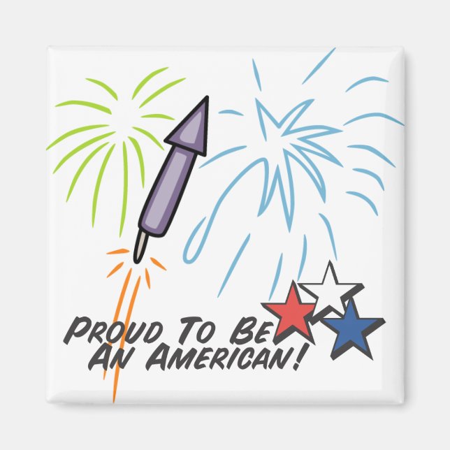 Proud American - Magnet (Front)