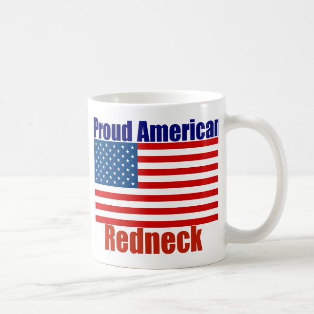 Proud American Redneck Coffee Mug (Right)