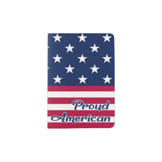 Proud American stars & stripes USA flag patriotic