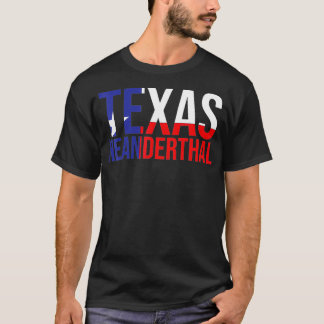Proud American Teas Neanderthal Thinking Tean Flag T-Shirt