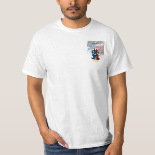 Proud American Warriors on the Field  T_Shirt