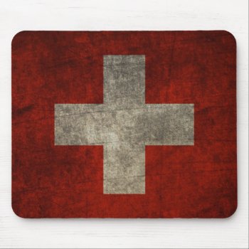 Proud And Swiss Mousemat Mouse Pad by KingdomArt at Zazzle