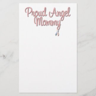 Proud Angel Mommy Stationary Stationery